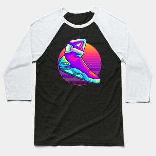 80s MAG Retrowave Sneaker Baseball T-Shirt